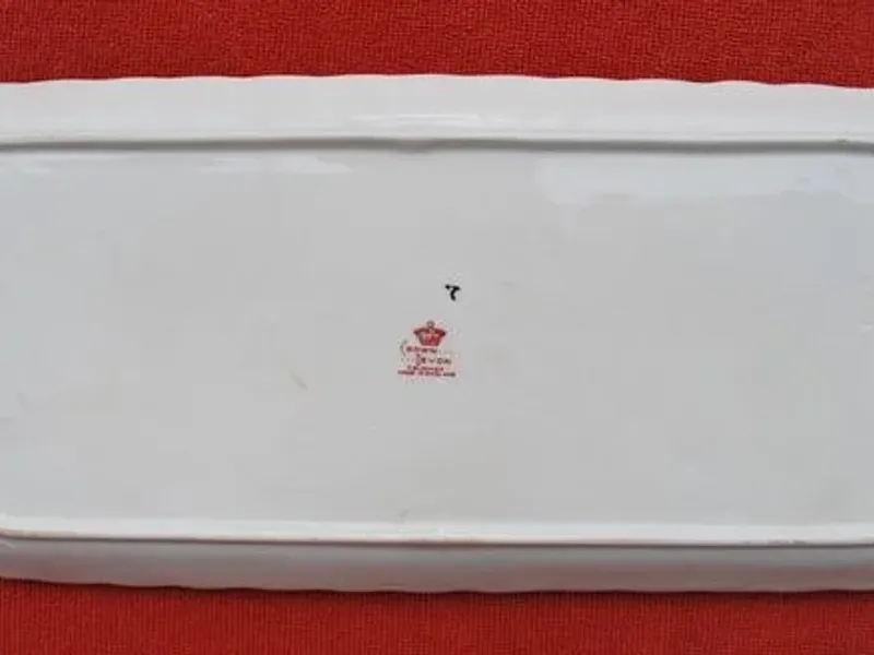 Torteira de porcelana Crown Devon Field