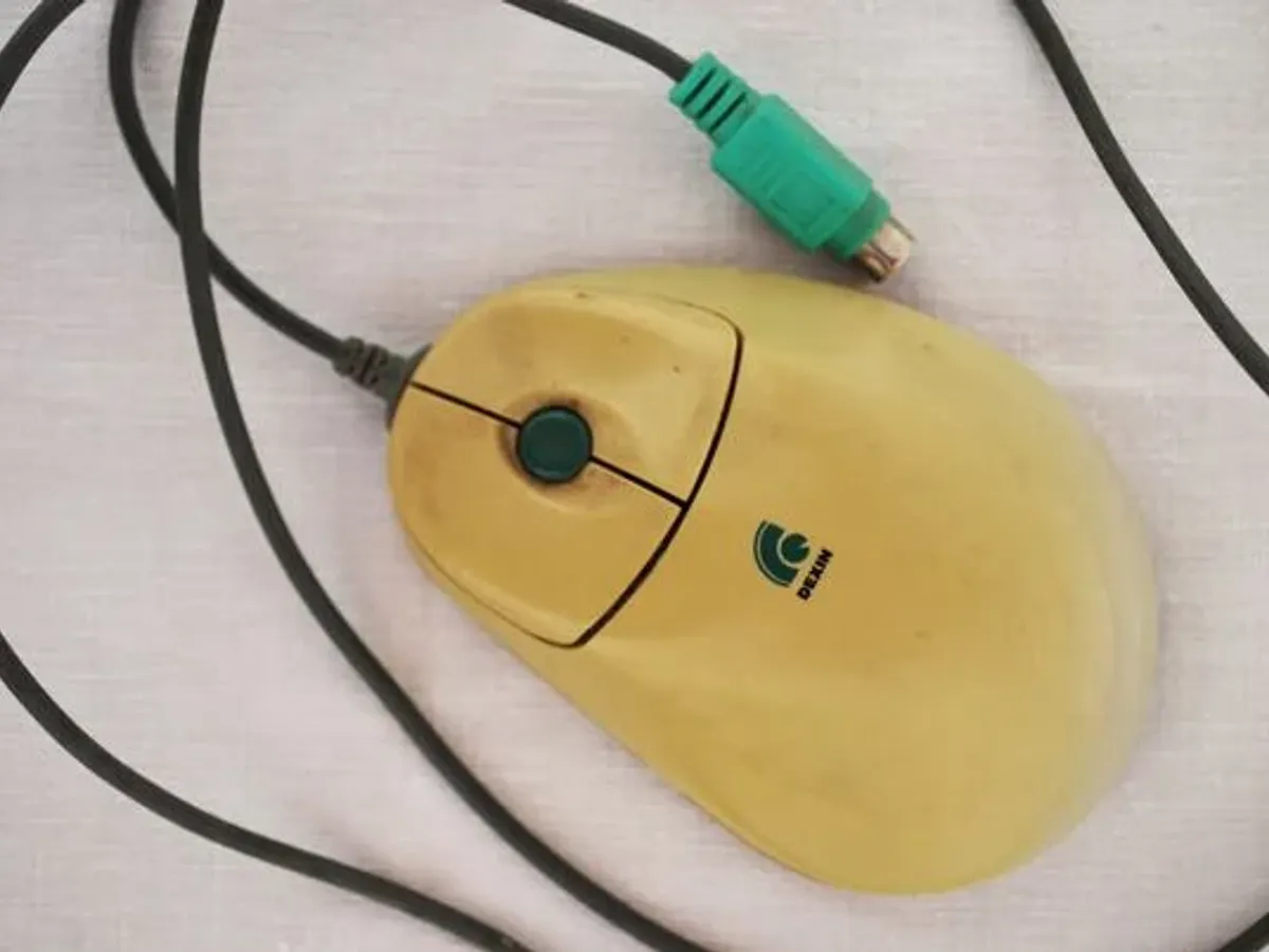 Rato Dexin com ficha PS/2 