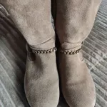 Botas camurça castanhas 2