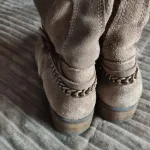 Botas camurça castanhas 3