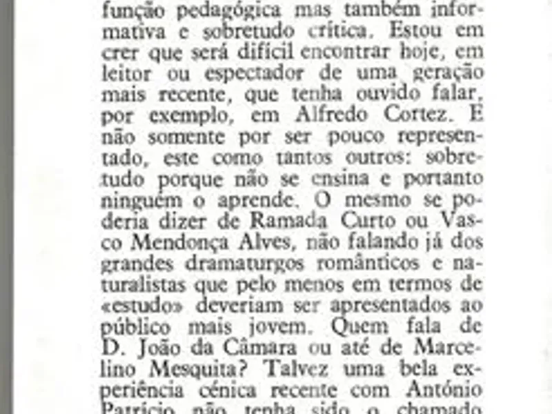 Introdução à História do Teatro Português 