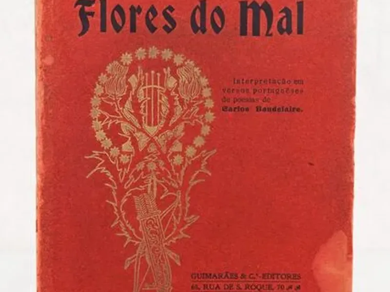 Flores do Mal, de Delfim Guimarães, de 1909 