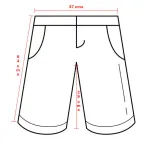 Calções Juvenis Metro Company USA 14  3