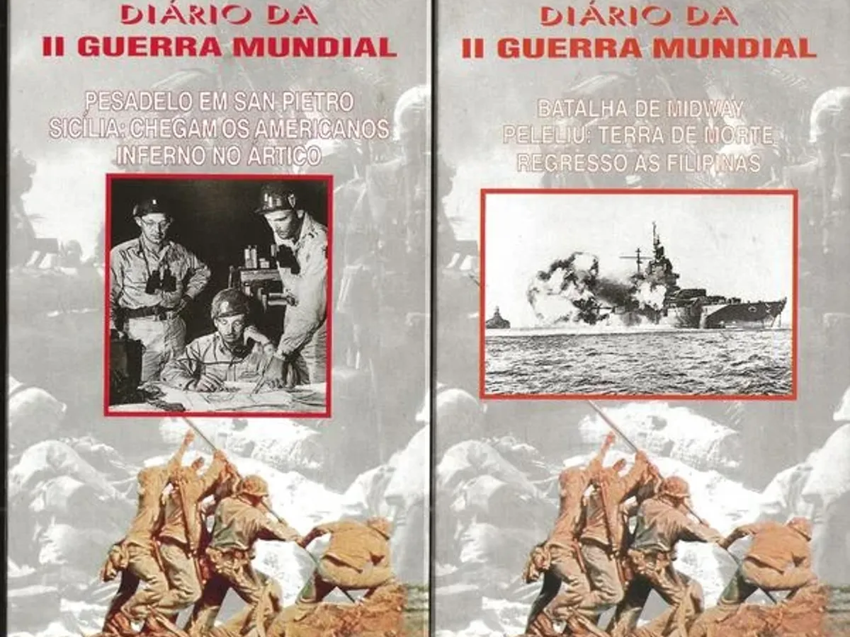 Diário da II Guerra Mundial – 7 cassetes VHS 