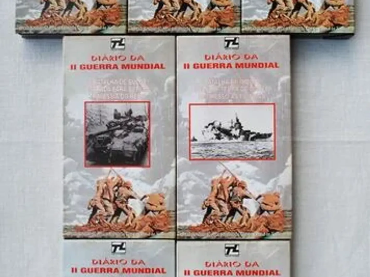 Diário da II Guerra Mundial – 7 cassetes VHS 
