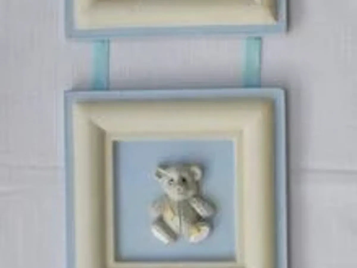 Conjunto de artigos decorativos para quarto bebé