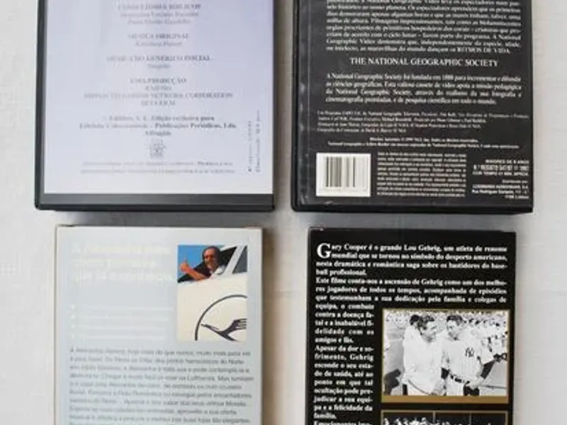 Cassetes VHS - Vários temas 