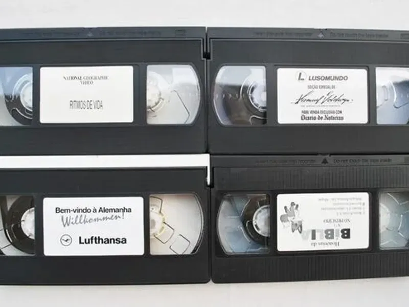Cassetes VHS - Vários temas 