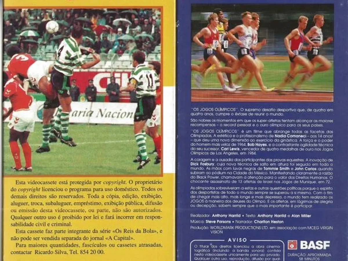 Cassetes VHS – Desporto e Automóvel