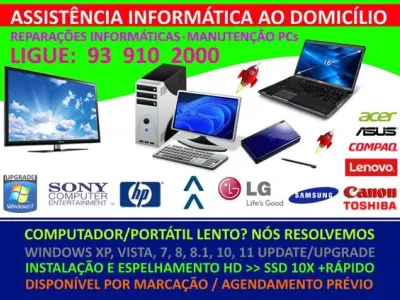 Assistência Técnica Informática ao Domicílio