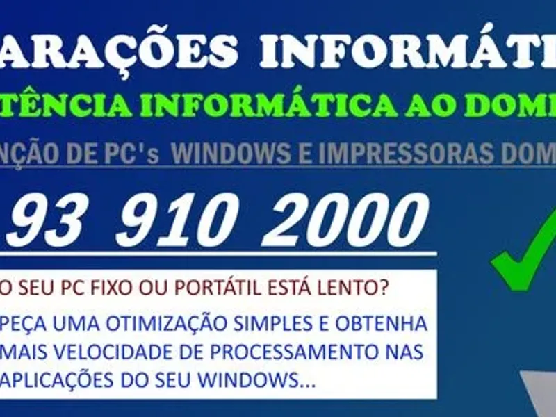 Manutenção e Instalação de Impressoras Domésticas