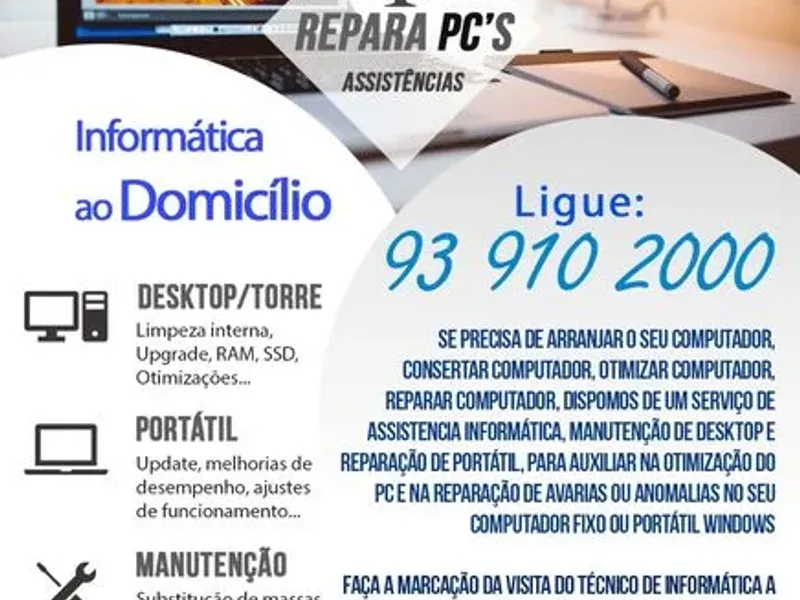 Manutenção e Instalação de Impressoras Domésticas