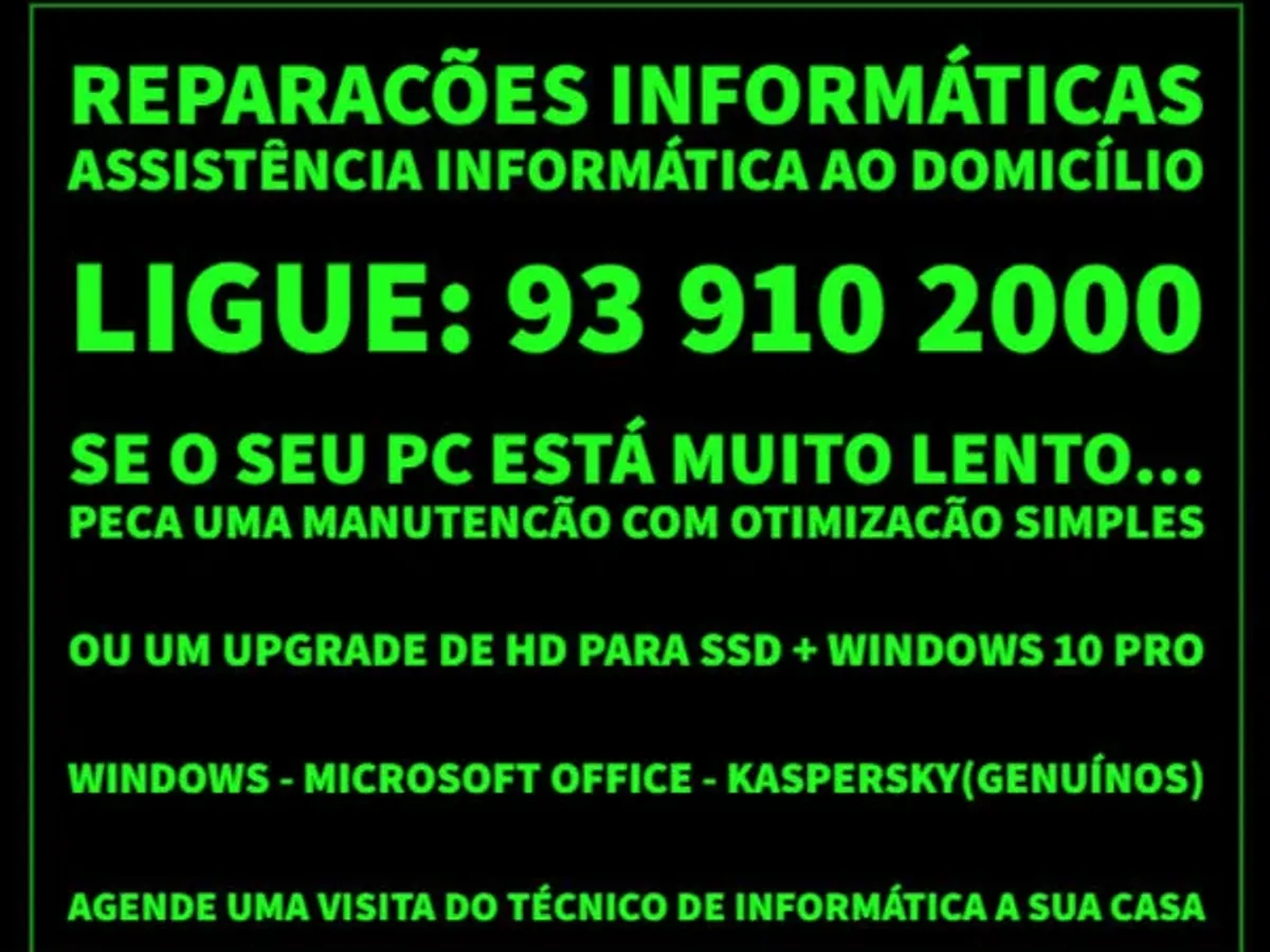 Manutenção e Instalação de Impressoras Domésticas