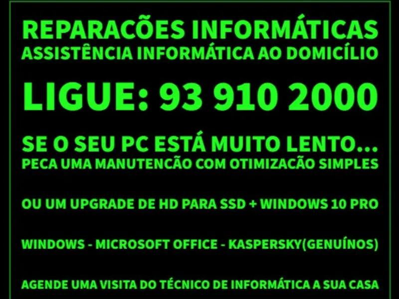 Manutenção e Instalação de Impressoras Domésticas