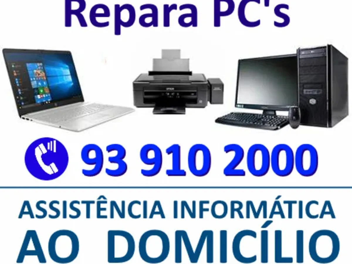 Reparar Computador fixo ou Portátil