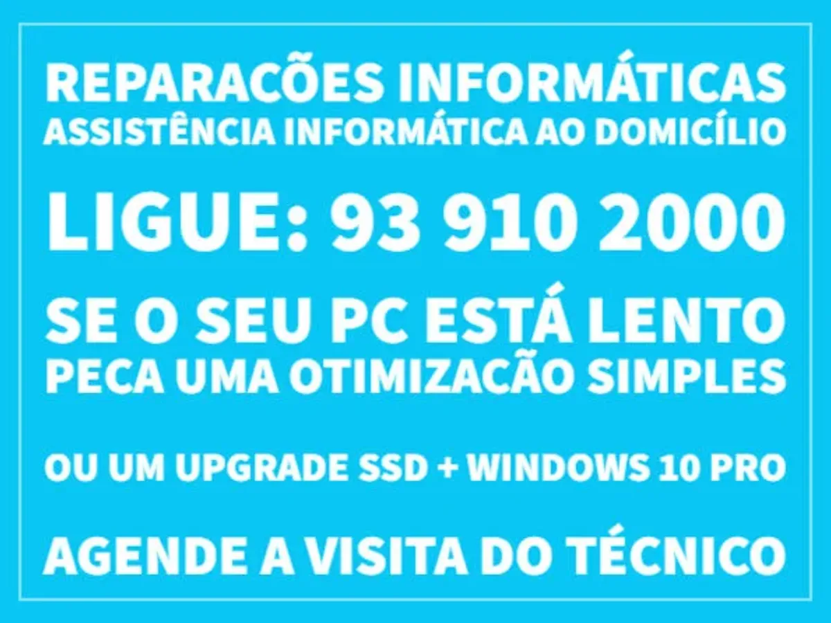 Reparar Computador fixo ou Portátil