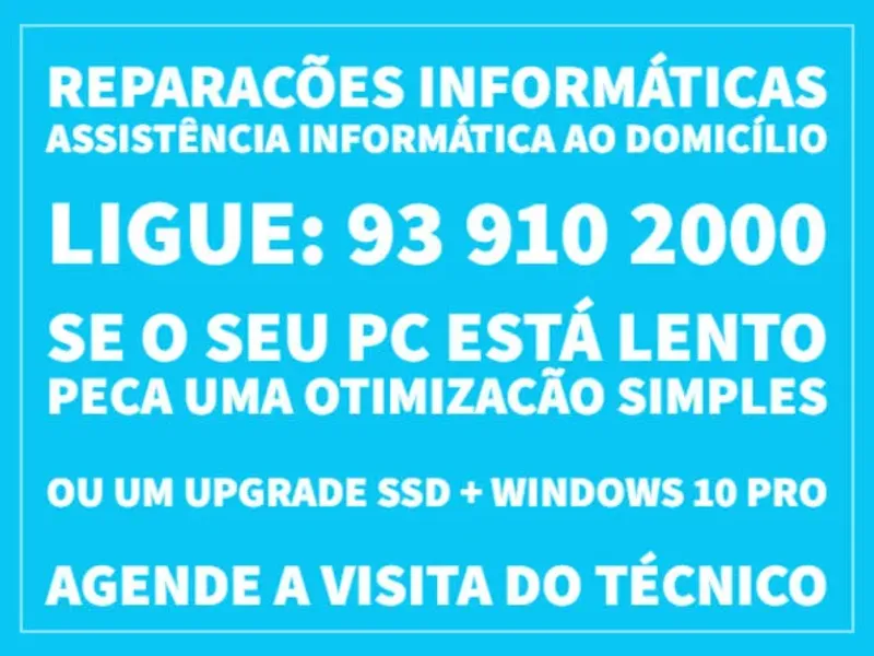 Reparar Computador fixo ou Portátil