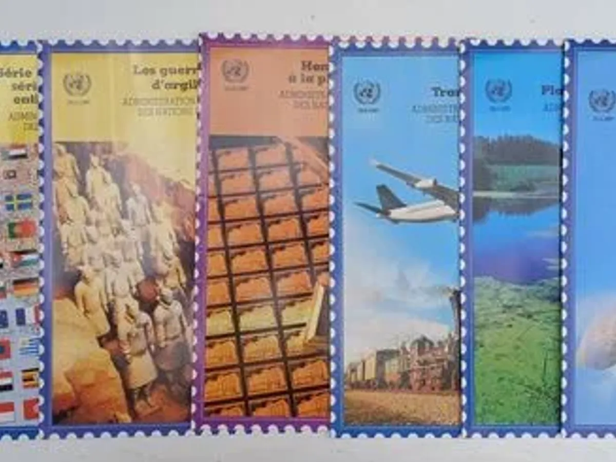 Revistas Fascination da Administração Postal das N