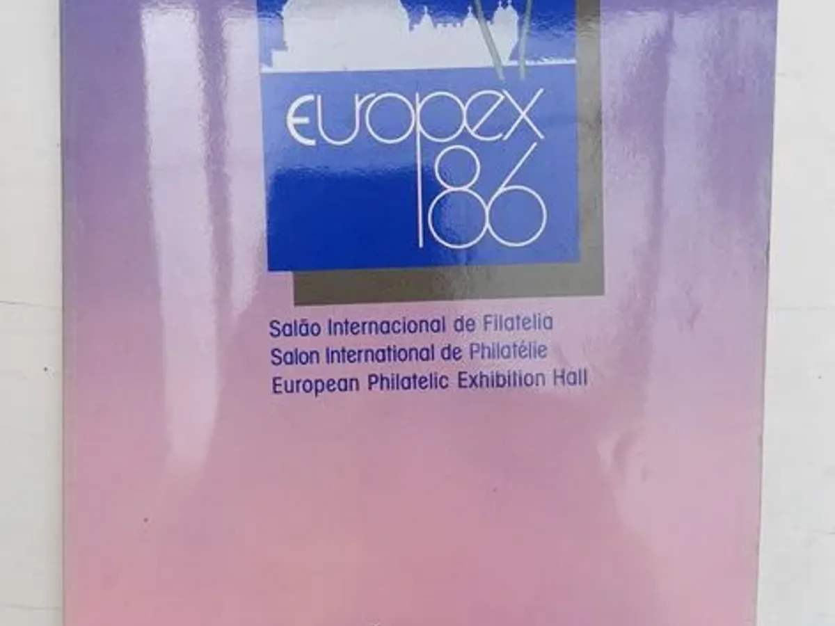 Catálogo da Exposição filatélica Europex 86