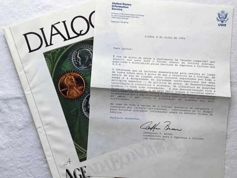Ultimo número da revista Diálogo dos EUA 
