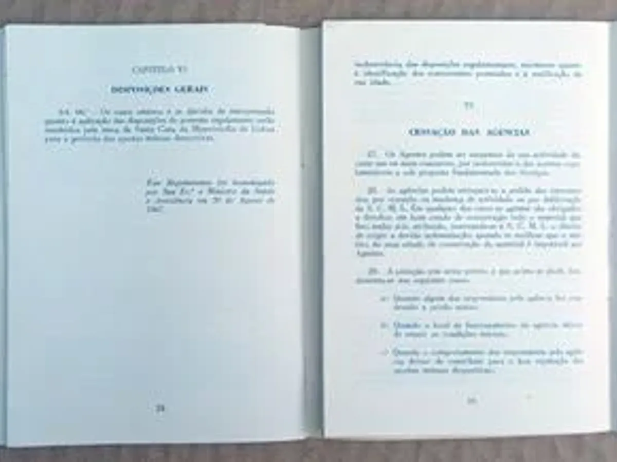 Regulamentos da Sta Casa da Misericórdia Lisboa