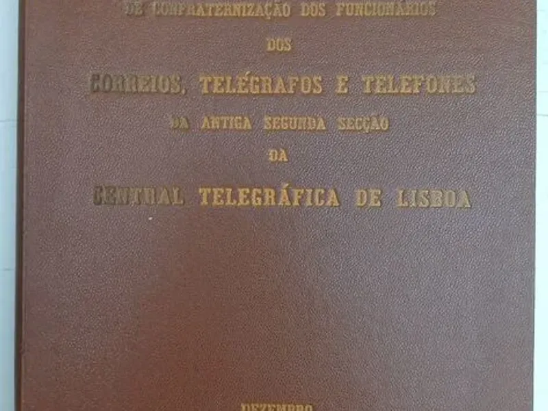 Livro da confraternização antigos funcionários CTT