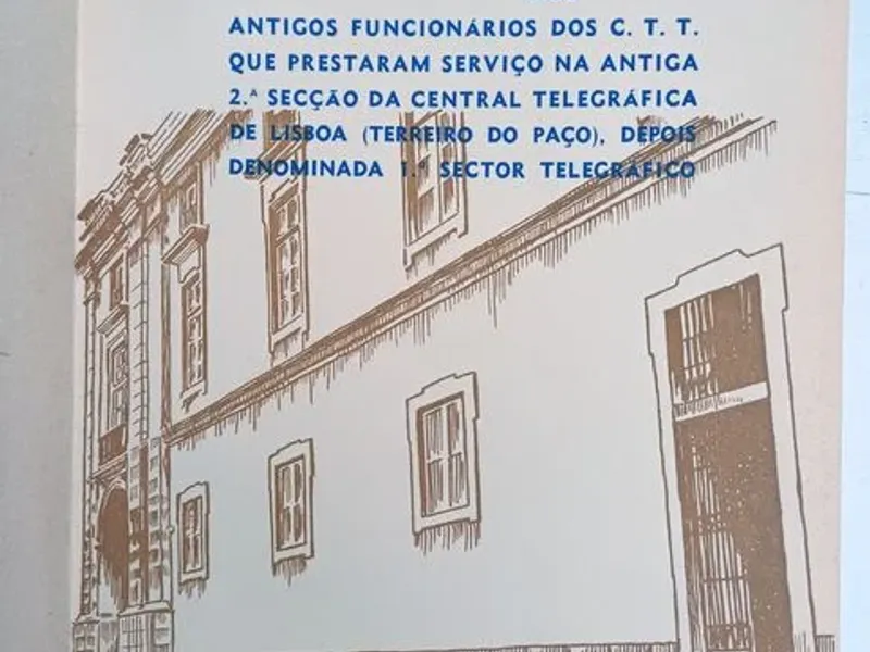 Livro da confraternização antigos funcionários CTT