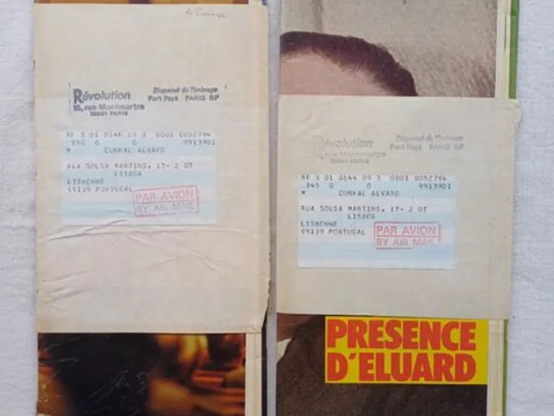 Revistas Révolution de 1982 dirigidas a Á. Cunhal