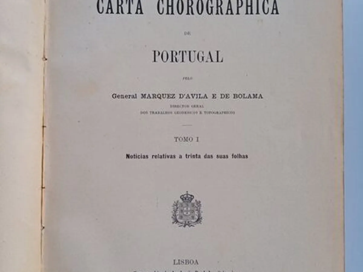 Nova Carta Chorografica de Portugal 