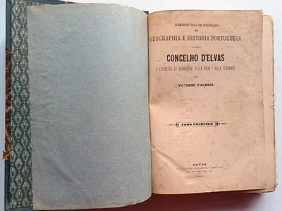 Dicionário Geographia e História Portugueza I e II