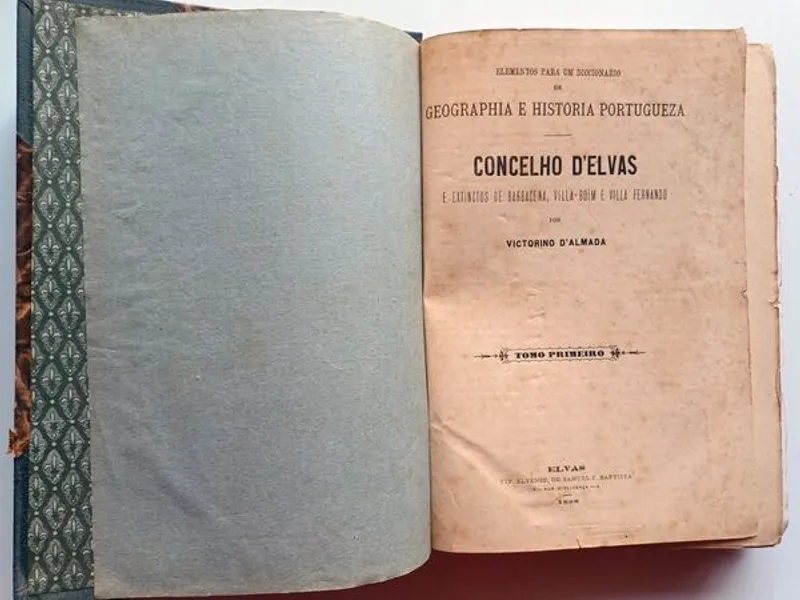 Dicionário Geographia e História Portugueza I e II