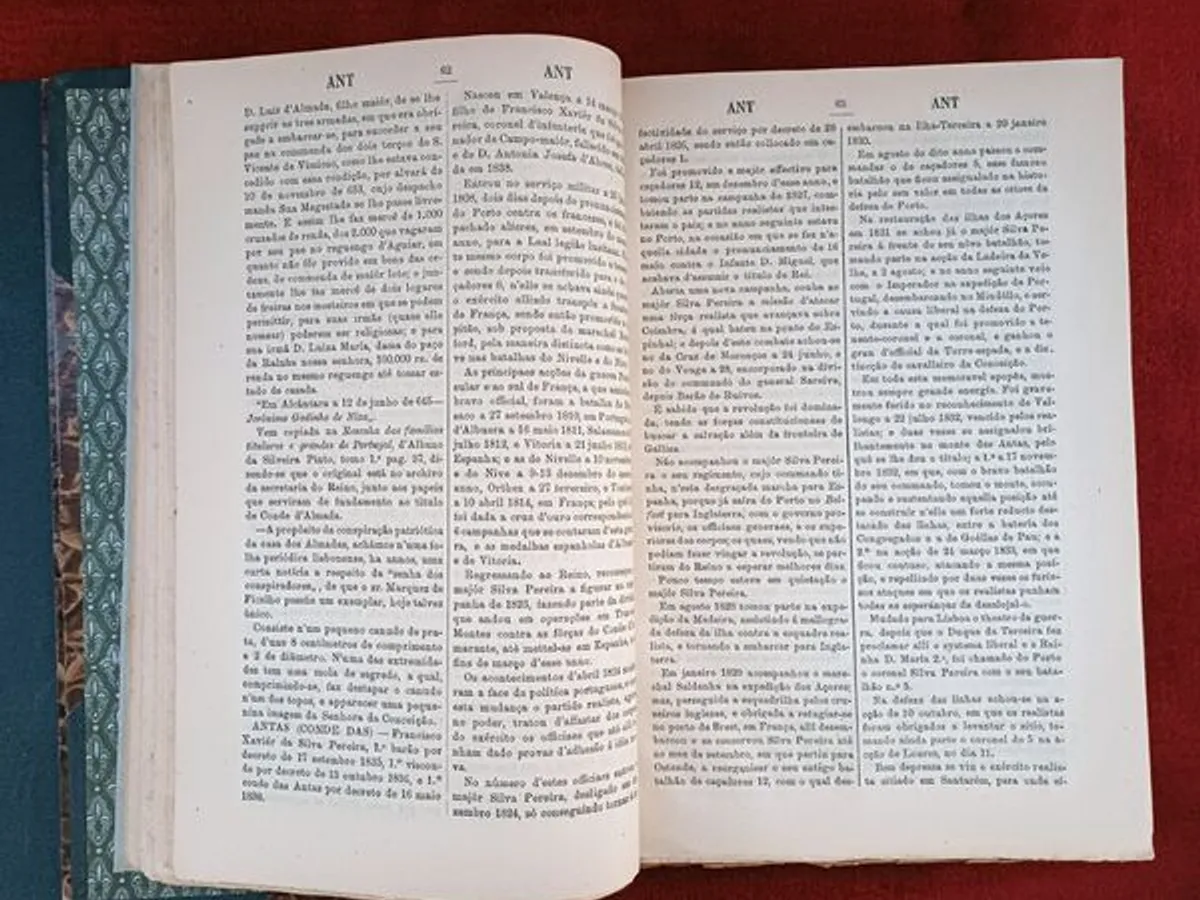 Dicionário Geographia e História Portugueza I e II
