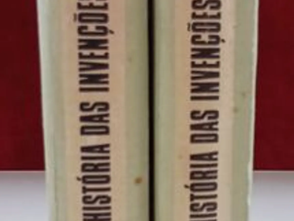 História das invenções mecânicas – 2 Volumes 