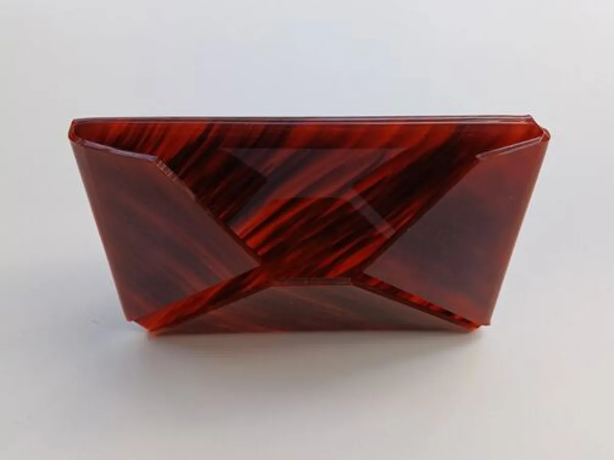 Porta papéis em acrílico 