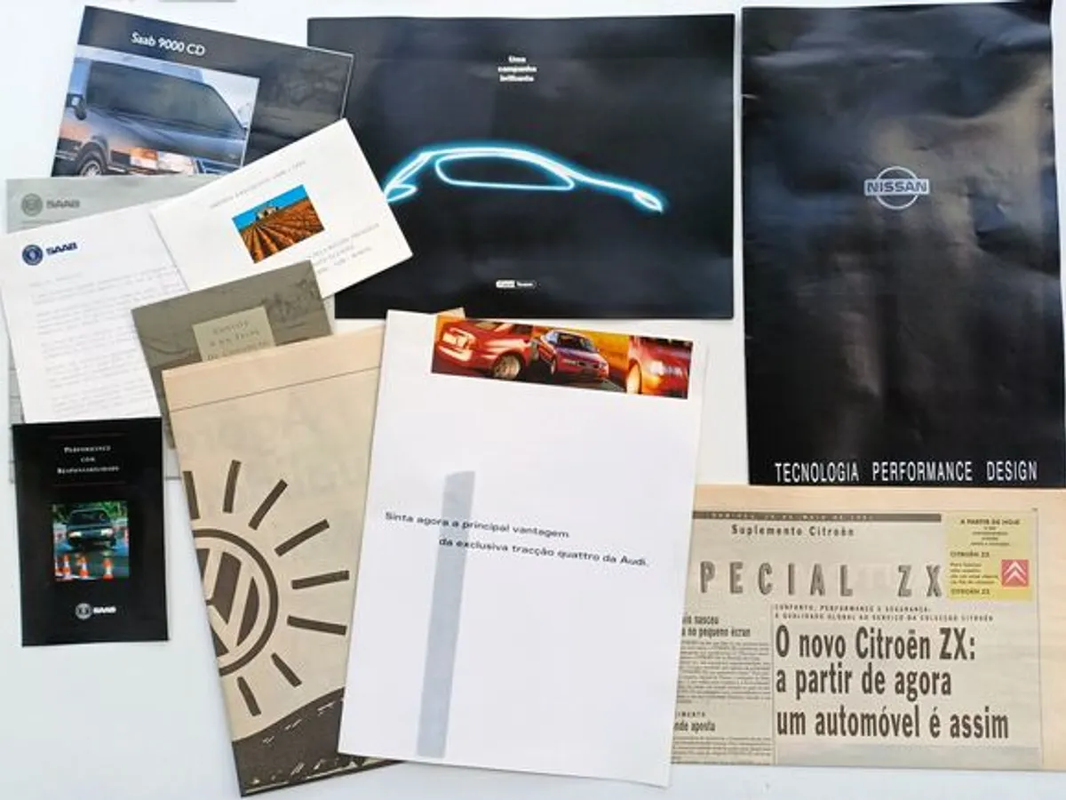 Publicidades automóvel dos anos 90 