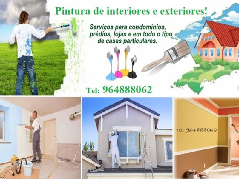 Pinturas de apartamentos, casas, ..