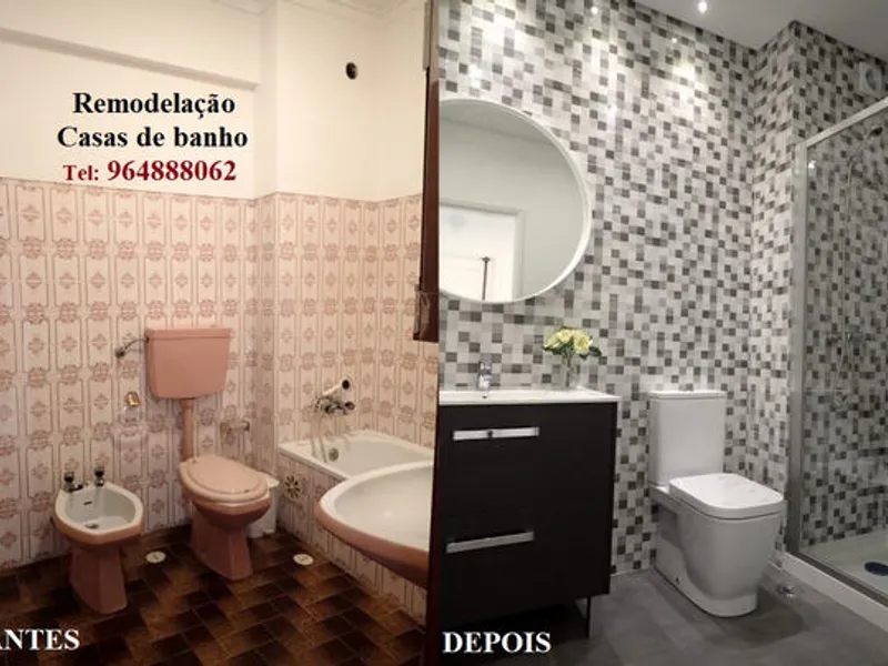 Remodelação de Casas de banho / Wc