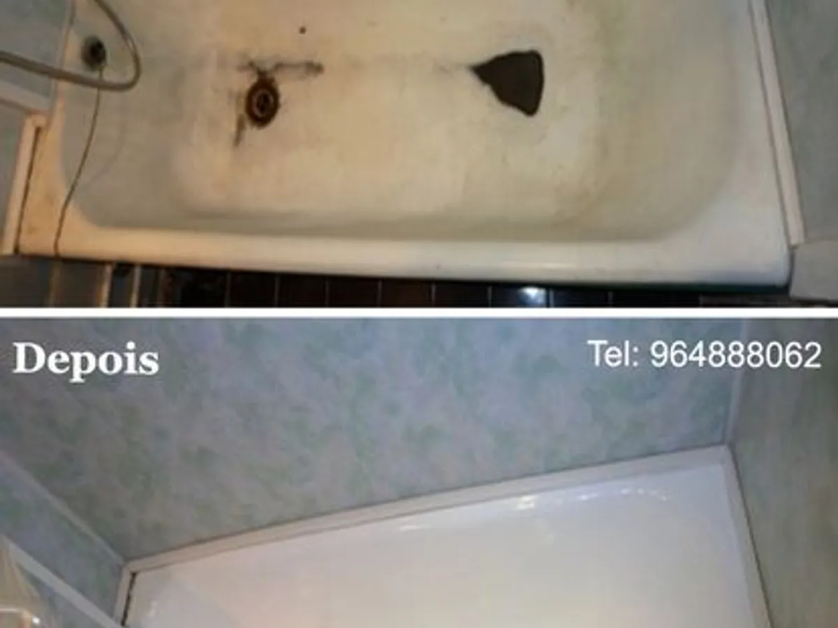 Restauro de banheiras, Pintura de Banheiras, ..