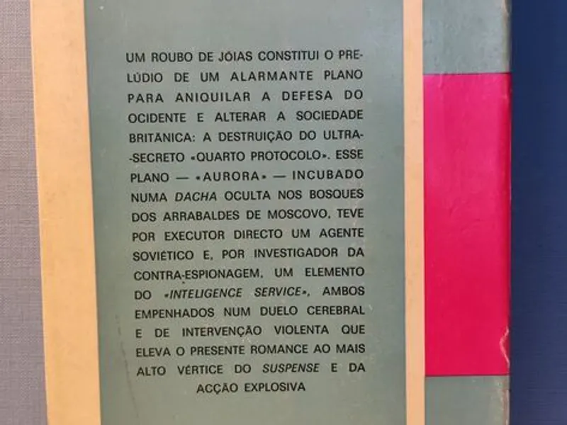 O Quarto Protocolo -  Frederick Forsyth