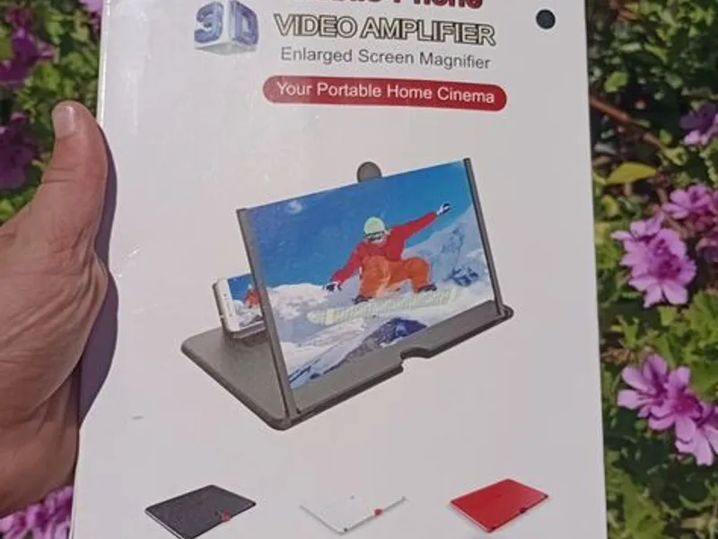 Amplificador de ecrã completamente novo 