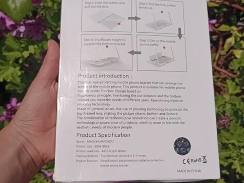 Amplificador de ecrã completamente novo 