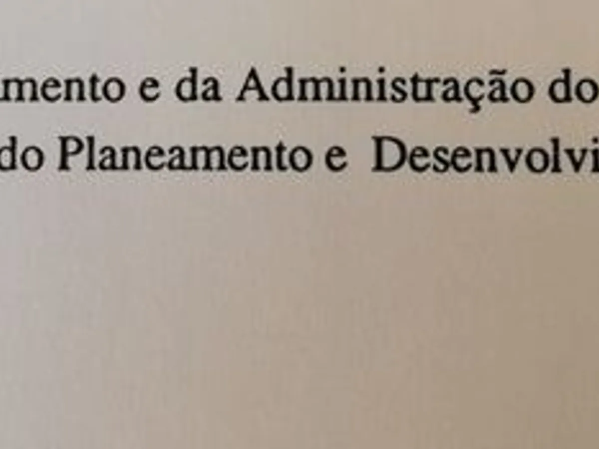 Plano de Desenvolvimento Regional para o Sec XXI