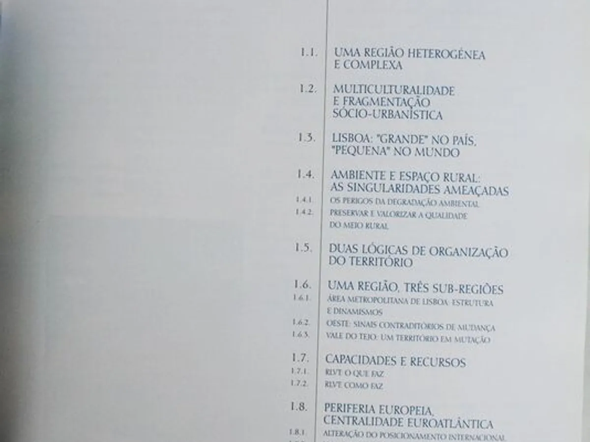 Plano estratégico da região de Lisboa, Oeste e Val