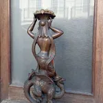 estatueta Deusa em marfinite  5