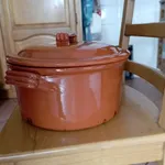 tacho de barro tamanho familiar  3