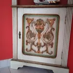 móvel de canto antigo, estilo Queen Anne  4