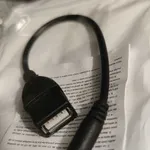 Conversor/adaptador NOVO Cabo De Áudio AUX Para Carro 3