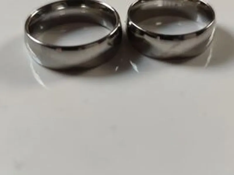 Anéis unisexo de Titanium 