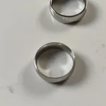 Anéis unisexo de Titanium  6