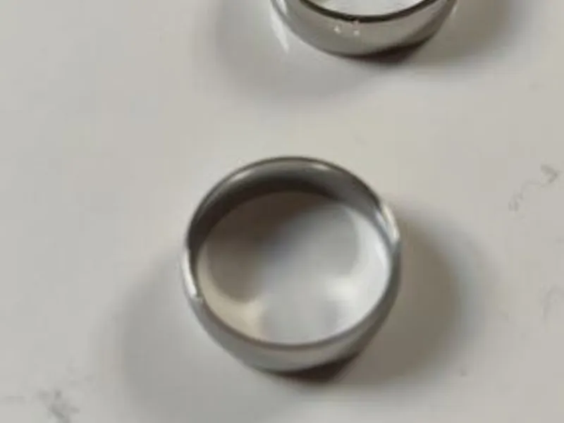 Anéis unisexo de Titanium 